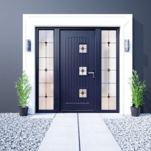 Palladio Entrance Door 8 Red Edit2