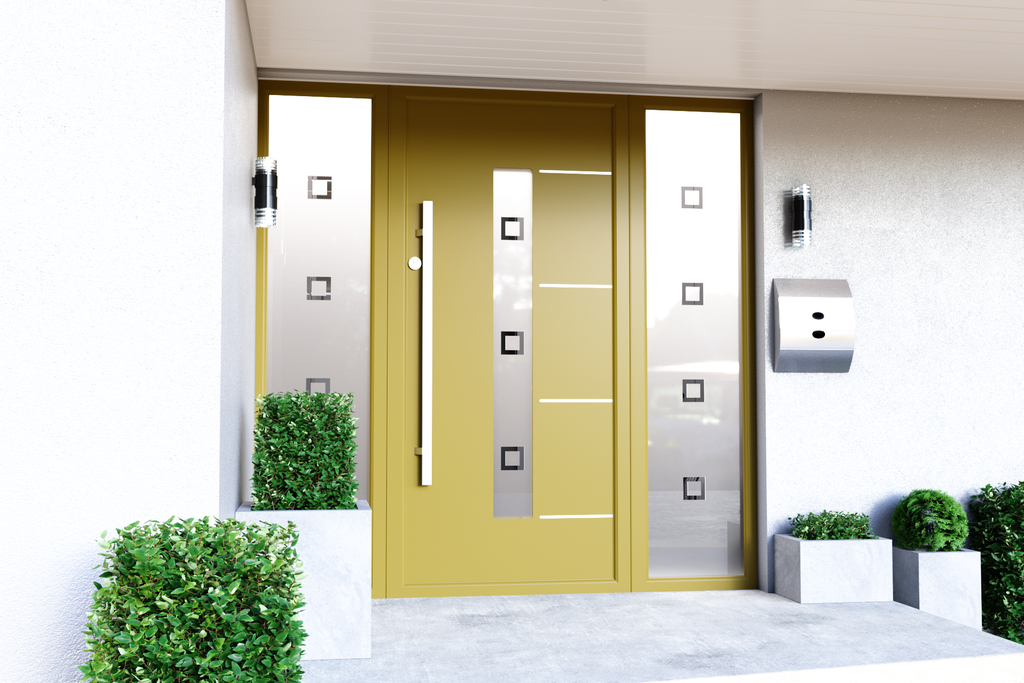 Avant Garde Entrance Door Champagne Mattise